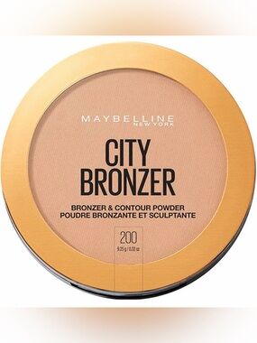 Maybelline City Bronzer & Contour Powder Compact - #200 Light Tan. NWT